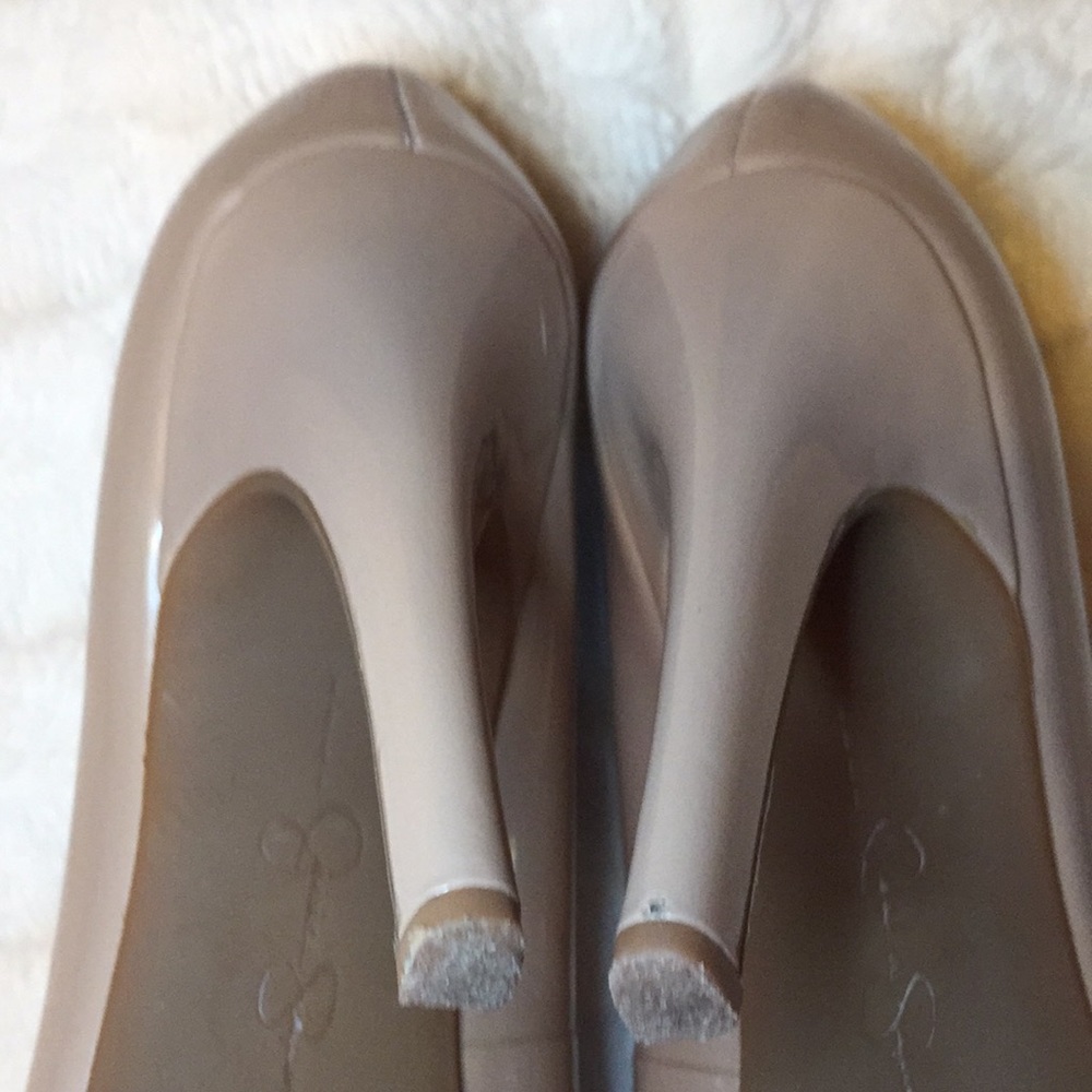 Jessica Simpson Malia Nude Pumps Sz 9 - Picture 7 of 8